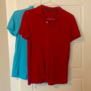 Set of 2 Nautica Polos